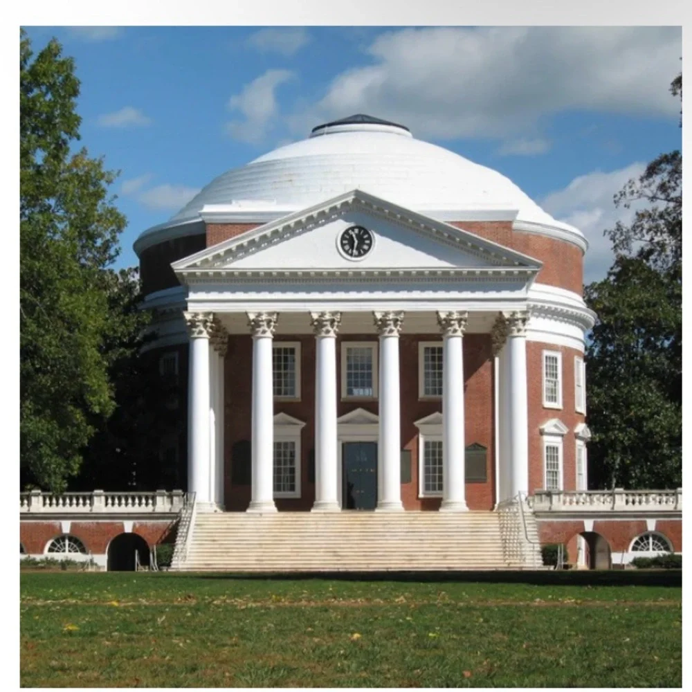 Gold 12k UVA U of Virginia Dome Rotunda Pendant Necklace - Kyle Cavan - Picture 2 of 9